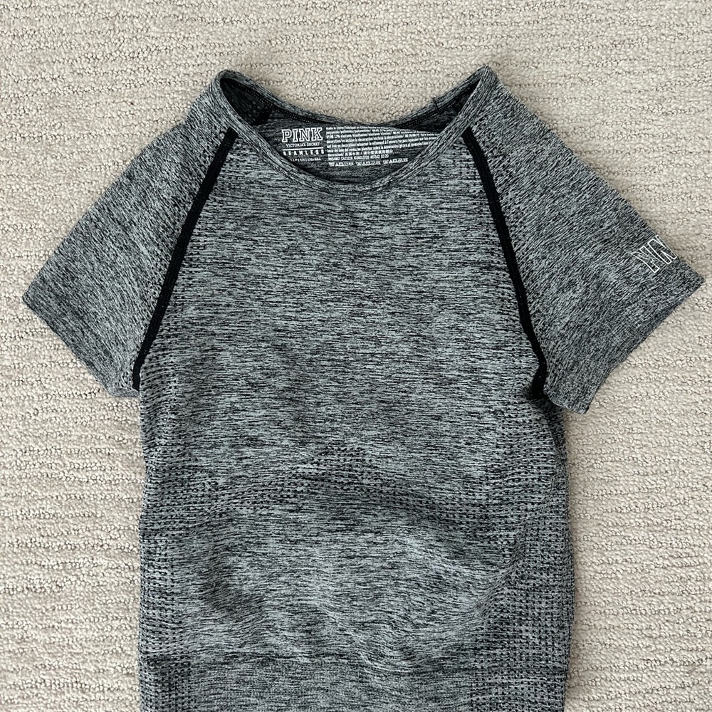 PINK Victoria's Secret Heather Gray Shirt